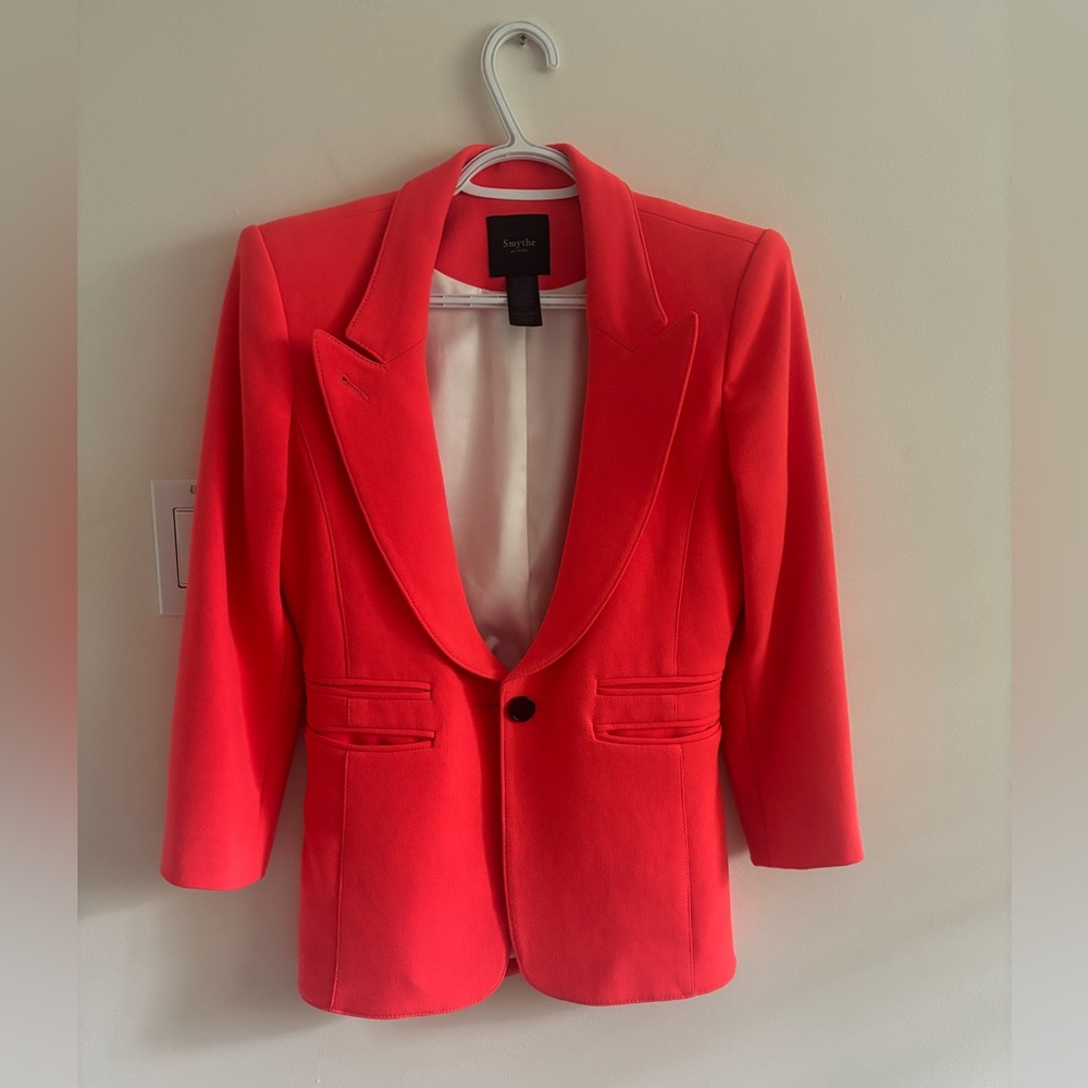 Smythe coral blazer